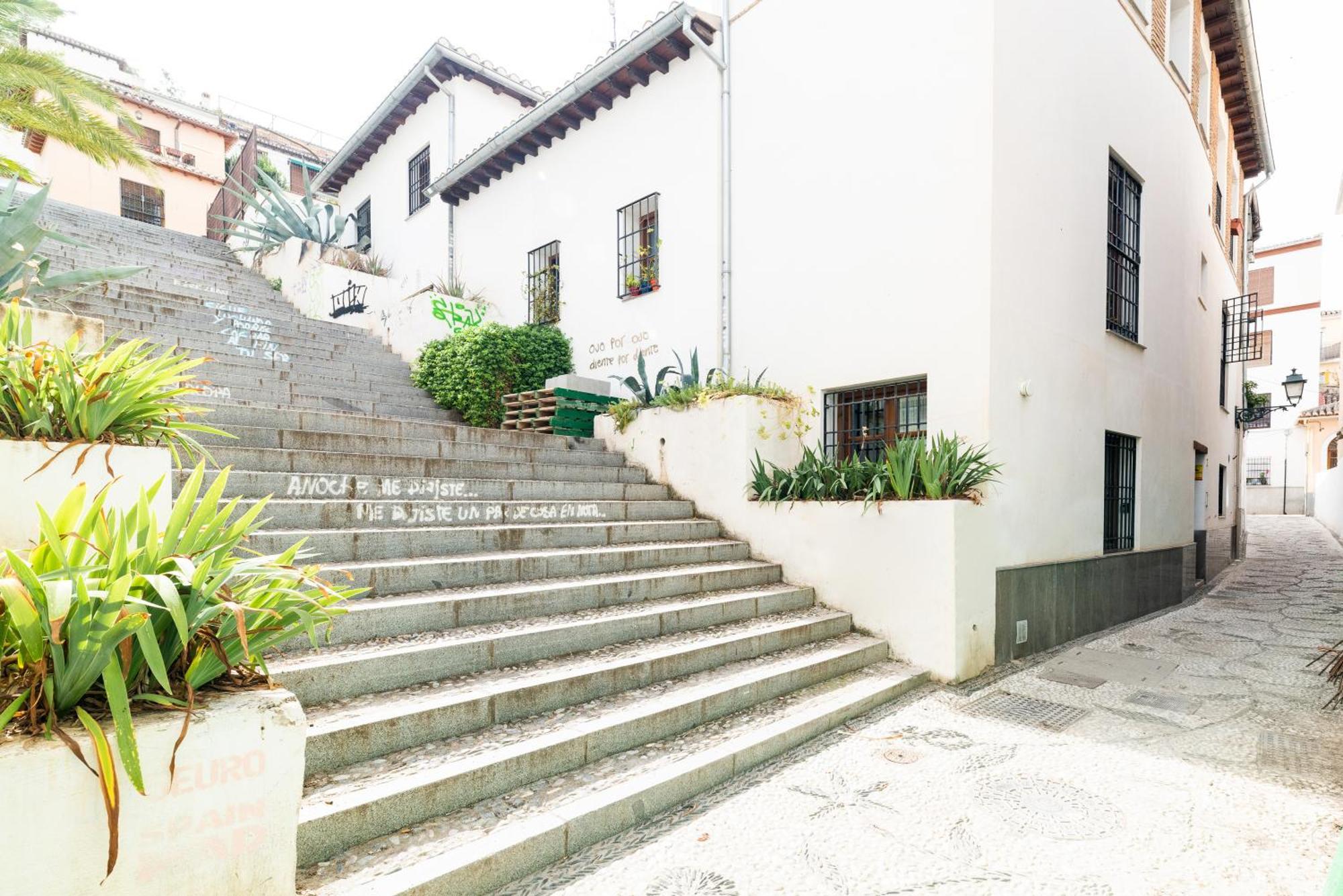 El Rey Zagal Apartament Casa Siglo XVI Pleno Centro Гранада Екстер'єр фото